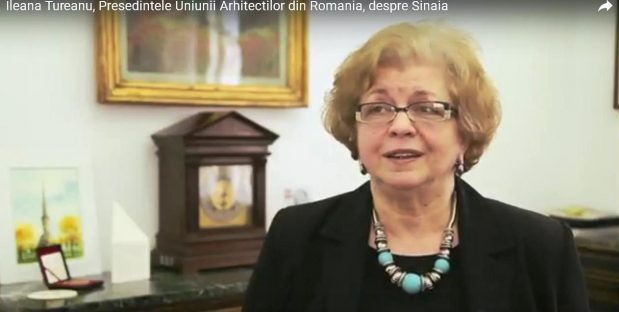 Urmăriţi pe TVR! „Sinaia la pas în 60 de secunde” * Despre Sinaia, Ileana Tureanu, preşedintele Uniunii Arhitecţilor din România